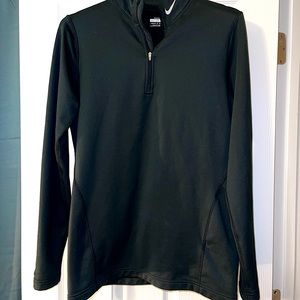 Nike Fit Dry Zip Neck Fleece Jumper